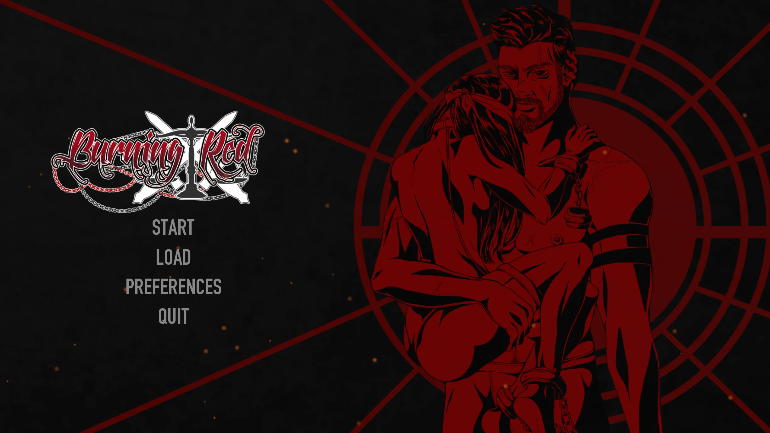 Captura de pantalla de burning-red