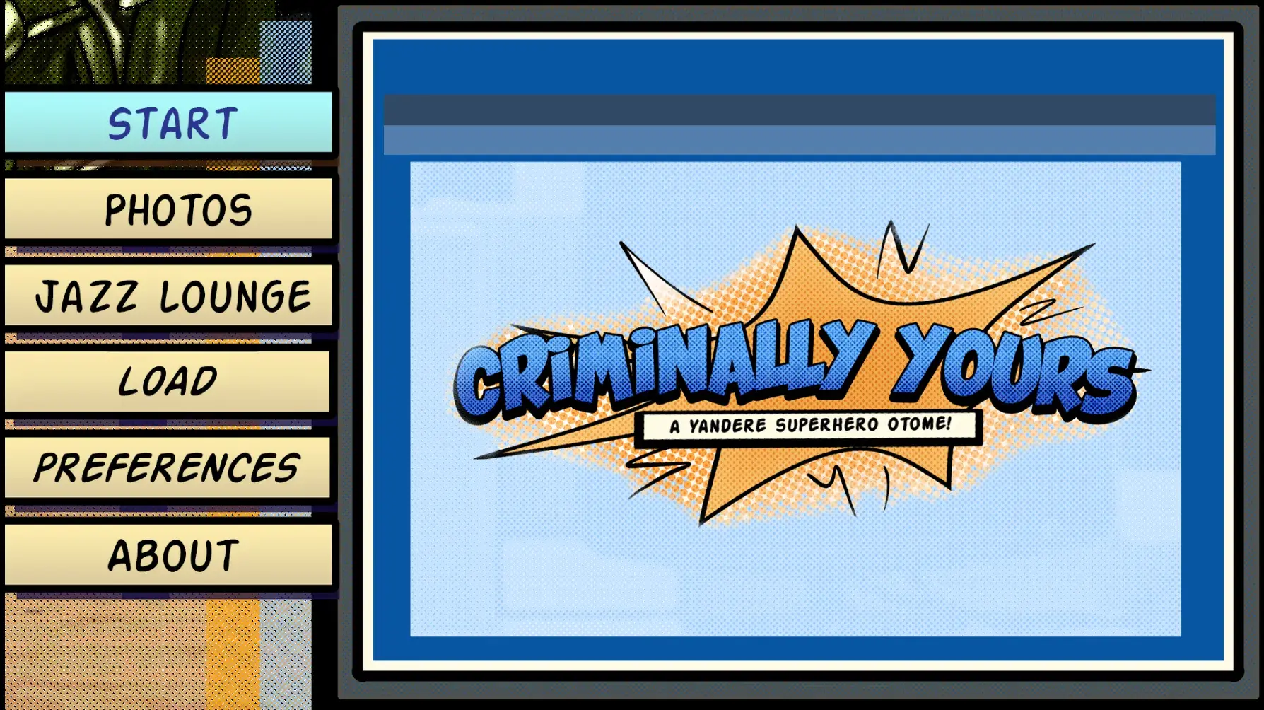 Captura de pantalla de criminally-yours en español